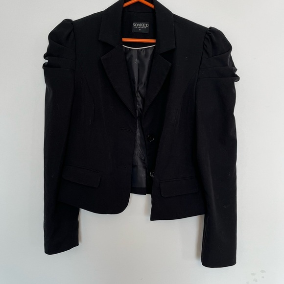 Soaked in luxury Black Women's Jacket - Picture 2 of 7